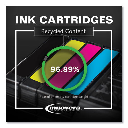 Image of Innovera® IVRF6U15AN Remanufactured Black Ink, Replacement for 952 (F6U15AN), 1,000 Page-Yield