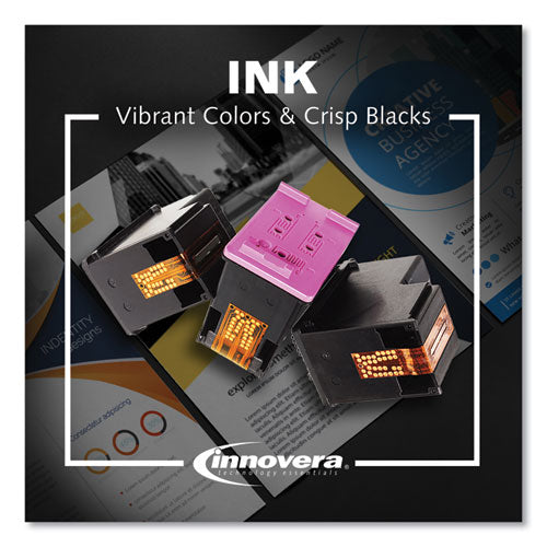 Image of Innovera® IVRF6U15AN Remanufactured Black Ink, Replacement for 952 (F6U15AN), 1,000 Page-Yield