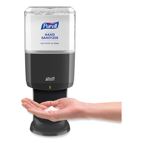 Image of PURELL® 6424-01 Es6 Touch Free Hand Sanitizer Dispenser, 1,200 Ml, 5.25 X 8.56 X 12.13, Graphite