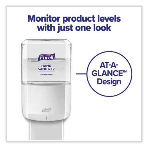 Image of PURELL® 6420-01 Es6 Touch Free Hand Sanitizer Dispenser, 1,200 Ml, 5.25 X 8.56 X 12.13, White