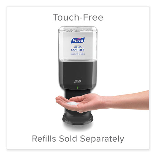 Image of PURELL® 7724-01 Es8 Touch Free Hand Sanitizer Dispenser, 1,200 Ml, 5.25 X 8.56 X 12.13, Graphite