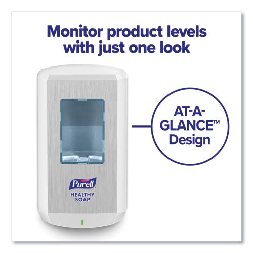 Image of PURELL® 6530-01 Cs6 Soap Touch-Free Dispenser, 1,200 Ml, 4.88 X 8.8 X 11.38, White