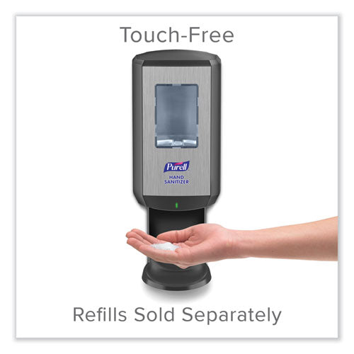 Image of PURELL® 6524-01 Cs6 Hand Sanitizer Dispenser, 1,200 Ml, 5.79 X 3.93 X 15.64, Graphite