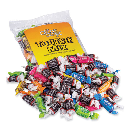 Image of Office Snax® 00658 Tootsie Roll Assortment, 14 oz Bag