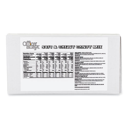 Image of Office Snax® 00664 Candy Assortments, Soft and Chewy Candy Mix, 1 lb Bag