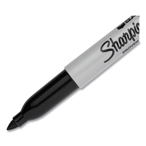 Image of Sharpie® 13401 T.e.c. Permanent Marker, Fine Bullet Tip, Black