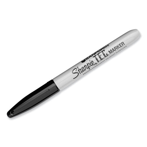 Image of Sharpie® 13401 T.e.c. Permanent Marker, Fine Bullet Tip, Black
