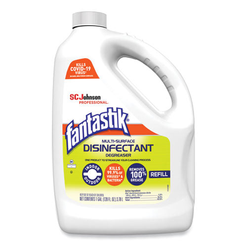Image of Fantastik® 311930EA Multi-Surface Disinfectant Degreaser, Pleasant Scent, 1 Gallon Bottle