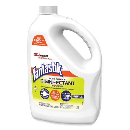 Image of Fantastik® 311930EA Multi-Surface Disinfectant Degreaser, Pleasant Scent, 1 Gallon Bottle