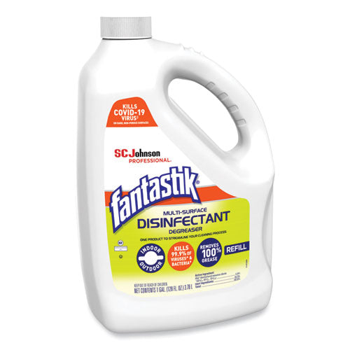 Image of Fantastik® 311930EA Multi-Surface Disinfectant Degreaser, Pleasant Scent, 1 Gallon Bottle