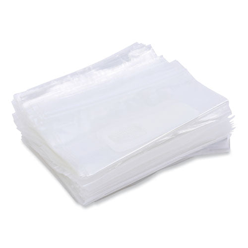 Image of Boardwalk® BWKQUARTBAG Reclosable Food Storage Bags, Quart, 7" x 8", Clear, 500/Box