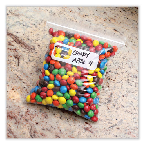 Image of Boardwalk® BWKQUARTBAG Reclosable Food Storage Bags, Quart, 7" x 8", Clear, 500/Box