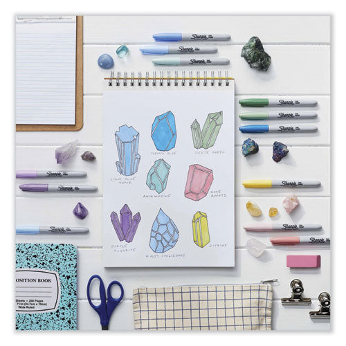 Image of Sharpie® 2136727 Mystic Gems Markers, Fine Bullet Tip, Assorted, 24/pack