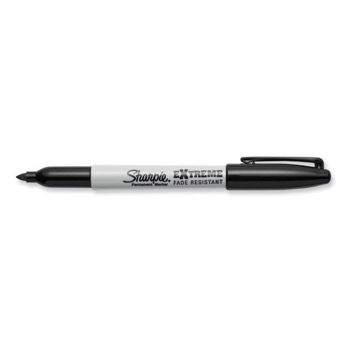 Image of Sharpie® 1927432 Extreme Marker, Fine Bullet Tip, Black, Dozen