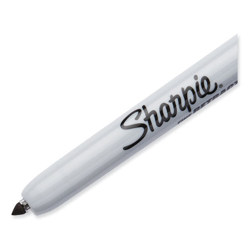 Image of Sharpie® 1926876 Retractable Permanent Marker Value Pack, Fine Bullet Tip, Black, 36/pack