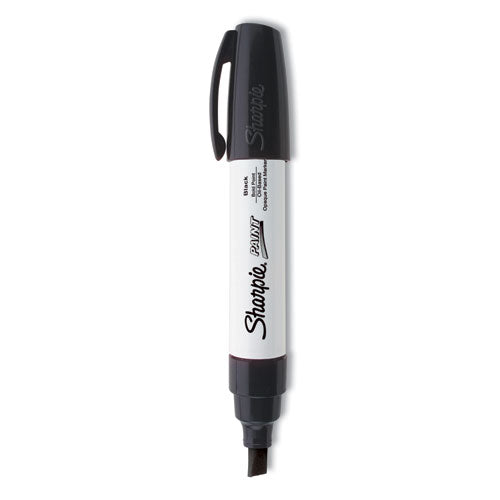 Image of Sharpie® 35564 Permanent Paint Marker, Extra-Broad Chisel Tip, Black