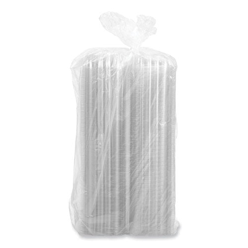 Image of DartÂ® ClearSeal Hinged-Lid Plastic Containers, 5.86 x 3.11, Clear, Plastic, 500/Carton