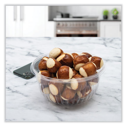 Image of Dart® PET48B PresentaBowls Clear Bowls, 48 oz, Plastic, 63/Bag,  252/Carton
