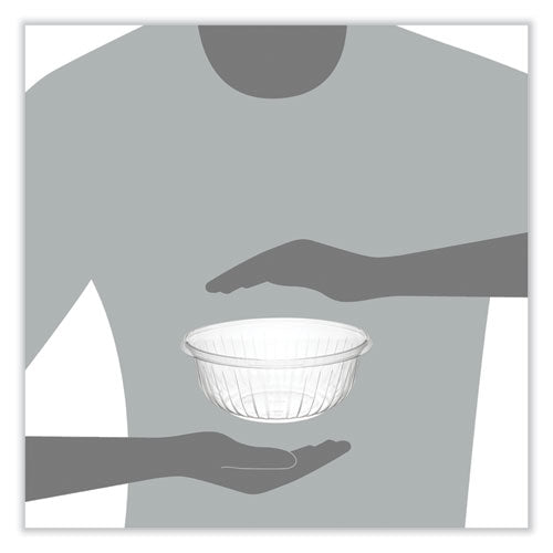 Image of DartÂ® PresentaBowls Clear Bowls, 32 oz, Plastic, 63/Bag, 4 Bags/Carton, 252 Bowls/Carton