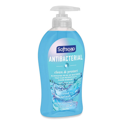 Image of Softsoap® US07327A Antibacterial Hand Soap, Cool Splash Scent, 11.25 oz