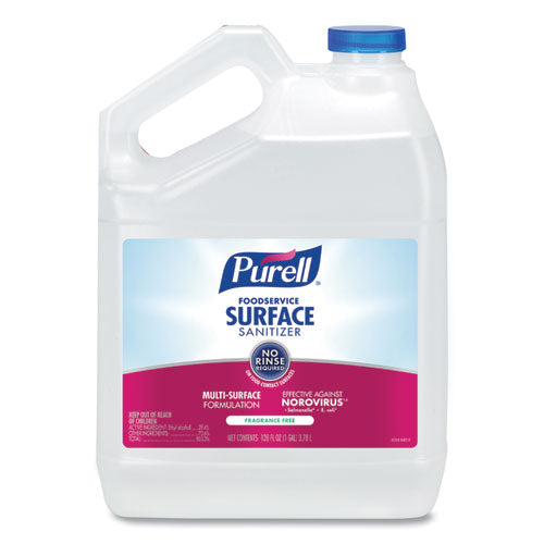 Image of PURELL® 4341-04 Foodservice Surface Sanitizer, Fragrance Free, 1 Gal Bottle
