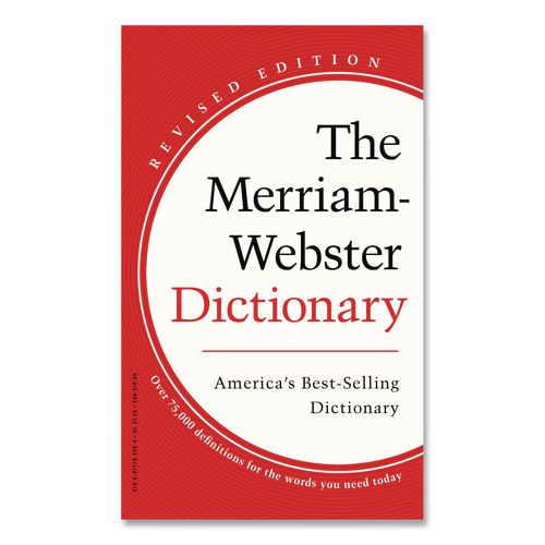 Image of Merriam Webster® MER295-2 Merriam-Webster Dictionary, Revised Edition, Paperback, 960 Pages