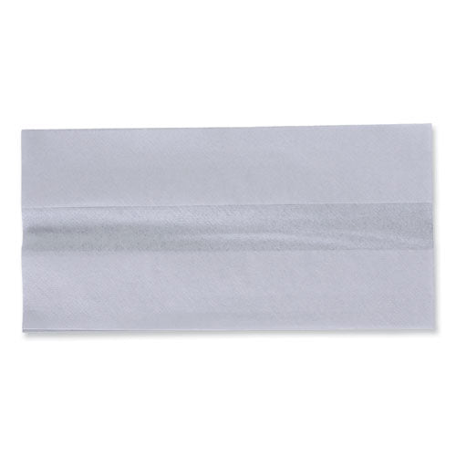 Image of Boardwalk® BWK8302 Tall Fold Dispenser Napkin, 12 x 7, White, 500/Pack, 20 Packs/Carton