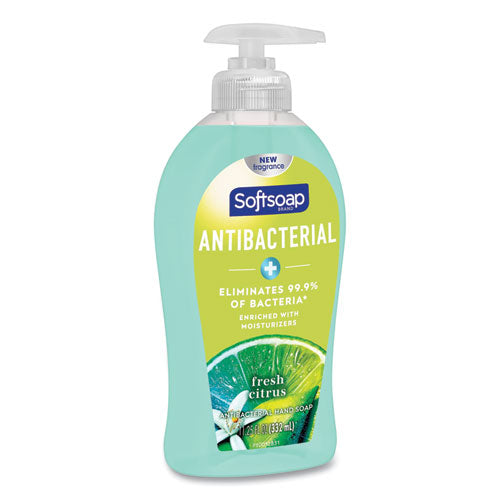 Image of Softsoap® US03563A Antibacterial Hand Soap, Fresh Citrus Scent, 11.25 oz, 6/Carton