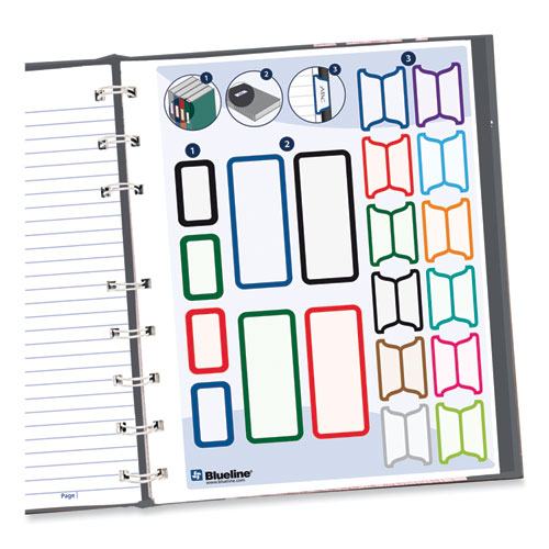 Image of Blueline® A6016.01 Notepro Notebook, 1-Subject, Medium/college Rule, Pink/gray Cover, (75) 9.25 X 7.25 Sheets