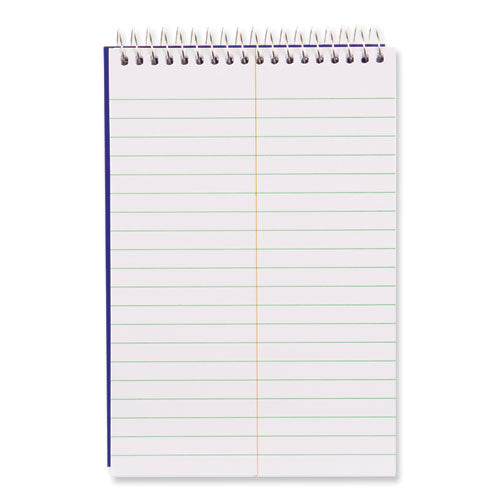 Image of Blueline® AT12B High-Capacity Steno Pad, Blue Cover, Medium/College Rule, (180) White 6 x 9 Sheets