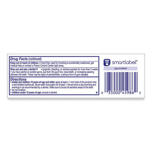 Image of Colgate® 61044324 Total Toothpaste, Coolmint, 0.88 Oz, 24/carton