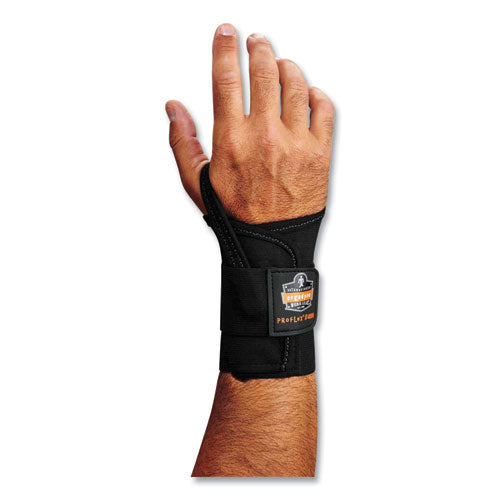 Image of ergodyne® 70012 ProFlex 4000 Single Strap Wrist Support, Small, Fits Left Hand, Black
