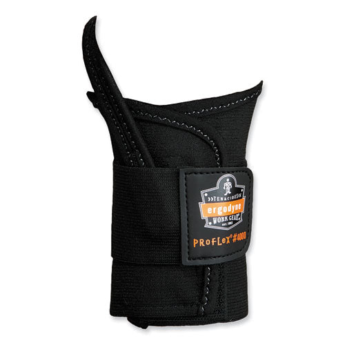 Image of ergodyne® 70012 ProFlex 4000 Single Strap Wrist Support, Small, Fits Left Hand, Black