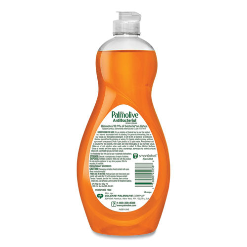 Image of Palmolive® US04232A Ultra Antibacterial Dishwashing Liquid, 20 Oz Bottle