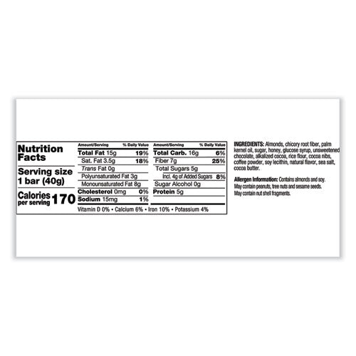 Image of KIND 18554 Nuts And Spices Bar, Dark Chocolate Mocha Almond, 1.4 Oz Bar, 12/box