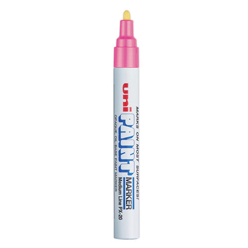 Image of uni®-Paint 63611 Permanent Marker, Medium Bullet Tip, Pink