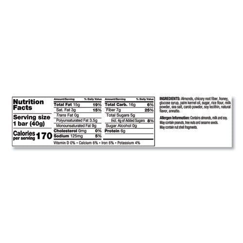 Image of KIND 18533 Nuts And Spices Bar, Caramel Almond And Sea Salt, 1.4 Oz Bar, 12/box