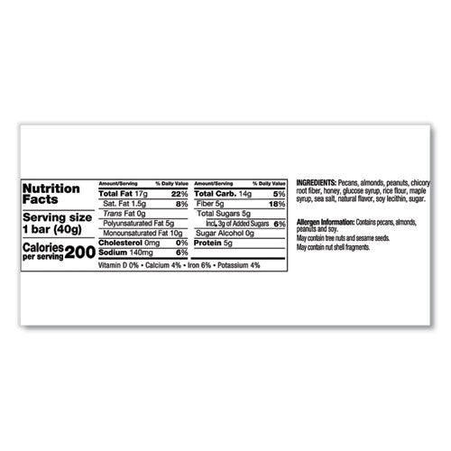 Image of KIND 17930 Nuts And Spices Bar, Maple Glazed Pecan And Sea Salt, 1.4 Oz Bar, 12/box