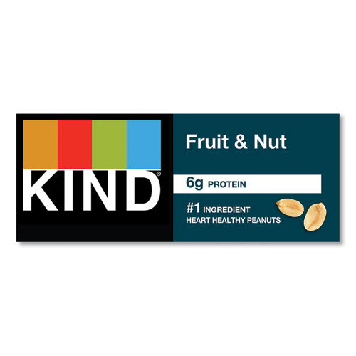 Image of KIND 17824 Fruit and Nut Bars, Fruit and Nut Delight, 1.4 oz Bar, 12/Box