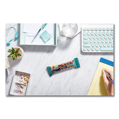 Image of KIND 17851 Nuts and Spices Bar, Dark Chocolate Nuts and Sea Salt, 1.4 oz Bar, 12/Box