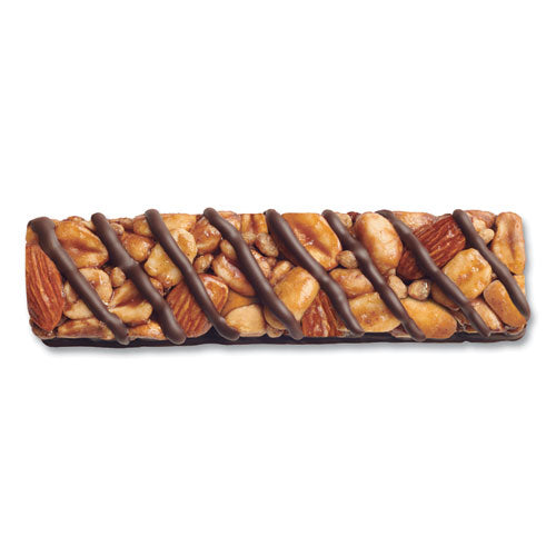 Image of KIND 17256 Plus Nutrition Boost Bar, Peanut Butter Dark Chocolate/Protein, 1.4 oz Bar, 12/Box