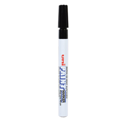 Image of uni®-Paint 63701 Permanent Marker, Fine Bullet Tip, Black