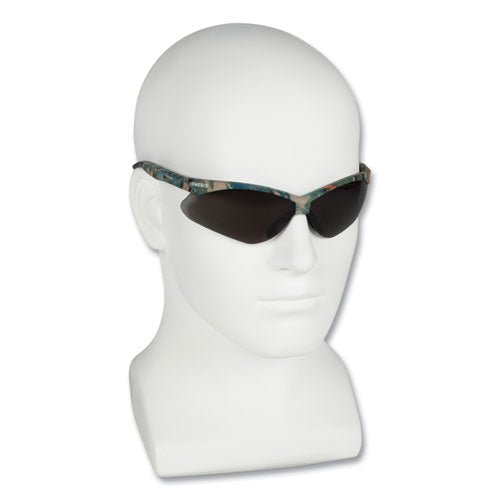 Image of KleenGuard 22609CT Nemesis Safety Glasses, Camo Half Frame, Smoke Dual Lens, 12/Box