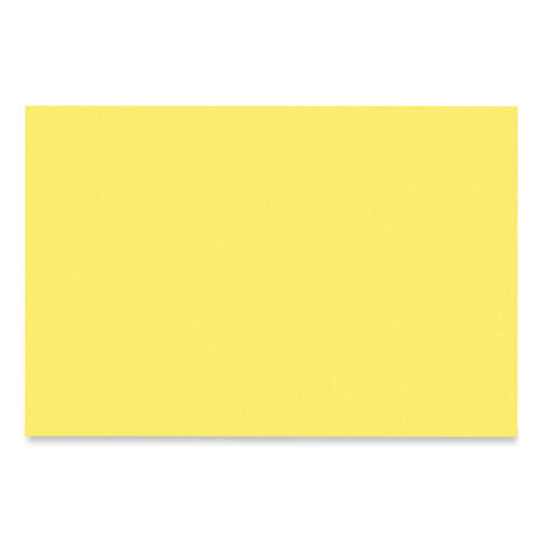 Image of Prang® P8407 SunWorks Construction Paper, 50 lb Text Weight, 12 x 18, Yellow, 50/Pack