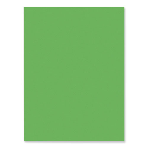 Image of Prang® P9603 SunWorks Construction Paper, 50 lb Text Weight, 9 x 12, Bright Green, 50/Pack