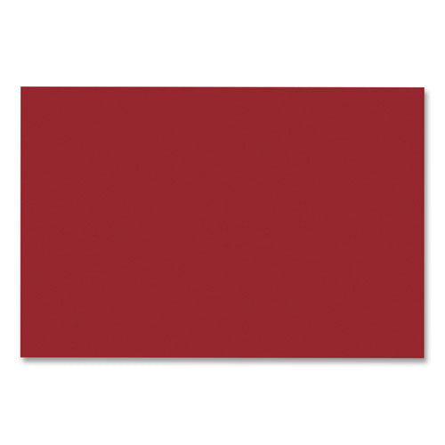 Image of Prang® P9907 SunWorks Construction Paper, 50 lb Text Weight, 12 x 18, Holiday Red, 50/Pack