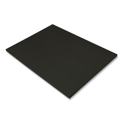 Image of Prang® P6317-0001 SunWorks Construction Paper, 50 lb Text Weight, 18 x 24, Black, 50/Pack