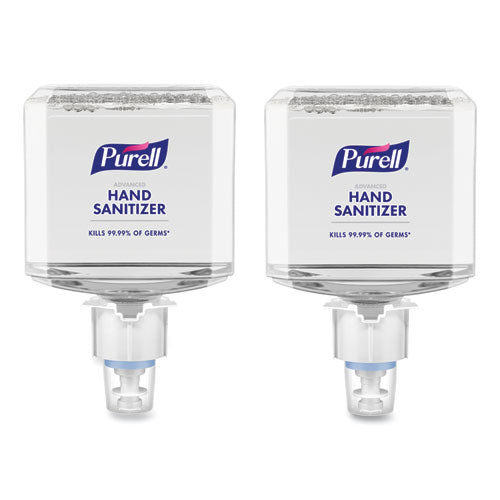 Image of PURELL® 5053-02 Advanced Hand Sanitizer Foam, For ES4 Dispensers, 1,200 mL Refill, Refreshing Scent, 2/Carton