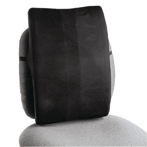 Image of Safco® 71301 Remedease Full Height Backrest, 14 X 3 X 19.5, Black