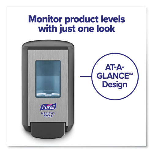 Image of PURELL® 5181-03 Healthcare HEALTHY SOAP 2% CHG Antimicrobial Foam Refill, For CS4 Dispensers, Fragrance-Free, 1,250 mL, 3/Carton